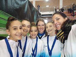 GINNASTICA RITMICA. Eurogymnica in cima al medagliere a Cantalupa con le Junior