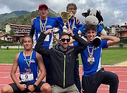 ATLETICA LEGGERA. Alessandro Cena scatenato nella finale nazionale del Campionato di Società
