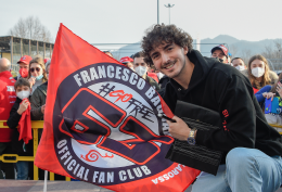 Da Salerno a Chivasso: 2000 km tutti d'un fiato per Pecco!