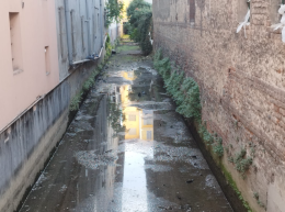 Ribolle, puzza ed è oleosa: una bomba ecologica attraversa la città