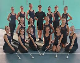 TWIRLING. Twirling Eurogymnica: si lavora per la stagione d'esordio