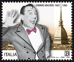 Che belli che sono Franco Franchi, Ciccio Ingrassia e Macario sui francobolli