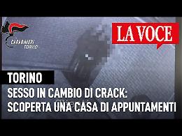 Sesso in cambio di crack: scoperta dai carabinieri di Settimo Torinese una casa di appuntamenti (FOTO E VIDEO)
