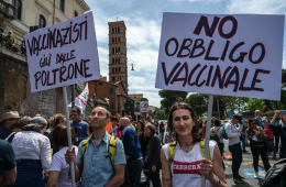 Multe ai no vax, salta la sospensione