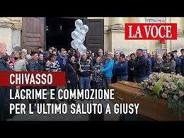 Lacrime e dolore al funerale di Giusy 