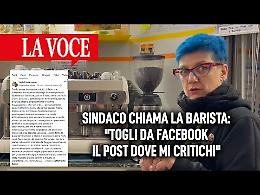 Sindaco chiama la barista: "Togli da Facebook il post dove mi critichi" (VIDEO)