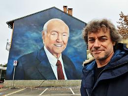 "Ho dipinto il murales di Piero Angela"