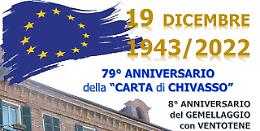 La Carta di Chivasso compie 79 anni. E il gemellaggio con Ventotene 8
