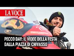 Pecco Day: il video della festa dalla piazza di Chivasso
