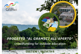 Un'aula all'aperto per il Liceo Gramsci. Un crowdfunding da 5 mila euro
