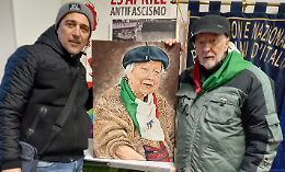 Un ritratto di Menapace per la nuova sede Anpi. Dopo lo sfratto dal Valcalcino. Sertoli promette....