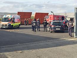Esplosione in una fabbrica: quattro operai ustionati