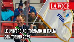 Le Universiadi tornano in Italia con Torino 2025