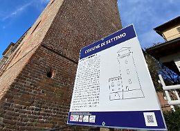 Pannelli con testi in Braille vicino alla Torre per una città più inclusiva