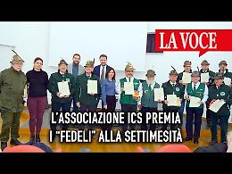 L’associazione ICS premia i “fedeli” alla settimesità