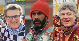 Vip e politici. Tutti in pista per la battaglia delle arance...