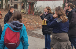 Gli studenti spagnoli, ospiti delle scuole Medie, alla scoperta del territorio passando dai fiumi