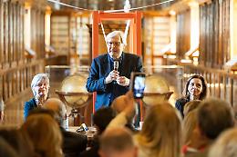 Sgarbi inaugura la mostra "Il genio e il suo tempo. A tu per tu con Leonardo"