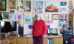 Alberto Bruciaferri: dal lavoro in tipografia per “Tuttosport” alla passione per la pittura…