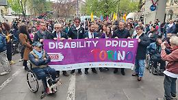 A Torino il primo disability pride: il sindaco di Torino in prima linea