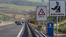 Velox in collina: ecco dove saranno i controlli fino al 5 maggio