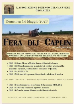 A Tonengo torna la "Fera dij Caplin"