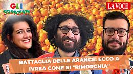Battaglia delle arance: ecco a Ivrea come si "rimorchia" (VIDEO)
