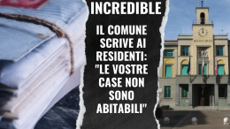 La diffida del Comune: "Le case sono inagibili", 80 famiglie rischiano di finire per strada