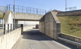 Paura in Canavese: auto bloccata nel sottopasso di Feletto