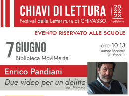 Enrico Pandiani presenta il suo nuovo libro