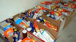 “Banco delle opere di carità”: distribuiti i pacchi alimentari