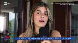 Trovato morto nel bagagliaio a Torino, parla la figlia a "La Vita in Diretta" (VIDEO)