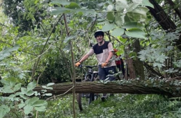 Distrutti in poche ore i 120 chilometri di sentieri tracciati per le mountain bike