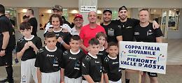 Pietro Marra e Lorenzo Abatangelo con i colori del Piemonte
