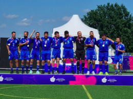 Medaglia d’oro per gli azzurri del calcio a 5 unificato allo Special Olympics di Berlino