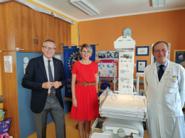 Un'isola neonatale per accogliere i bimbi: è il dono del Rotary all'Ospedale di Ciriè 