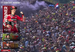 Tifoso di Pecco Bagnaia "su di giri", dalla gioia ai cazzotti. Gli olandesi "sgridano" gli italiani. I fan replicano: "Non è vero!"