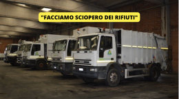 "Facciamo uno sciopero della spazzatura": la proposta del consigliere contro l'azienda dei rifiuti