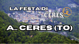 La Ceres arriva... a Ceres: la birra festeggia 60 anni nel paese delle Valli di Lanzo