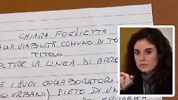 Automobilista multato invia una lettera anonima e sessista all'assessora Foglietta