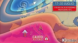 In arrivo sette giorni di CALDO ANOMALO