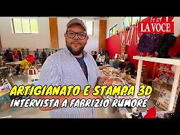 Fabrizio realizza qualsiasi oggetto con la stampante 3d: ecco come fa (VIDEO)