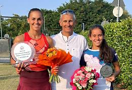 Cristiana Ferrando detta legge al Tennis Club Tescaro