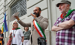 Parla del padre e dei figli. Alla commemorazione di Ferruccio Nazionale, il sindaco fa "piangere" tutti