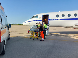 Aeronautica Militare in azione per salvare bimbo di solo 53 giorni   in imminente pericolo di vita