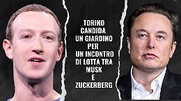 Musk - Zuckenberg: incontro di lotta ai giardini Alimonda 
