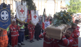  Ai funerali di Matteo Gallo. "Siamo qui oggi anche per chiedergli scusa..."