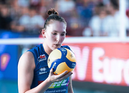 La campionessa della nazionale di pallavolo è partita da Settimo Torinese