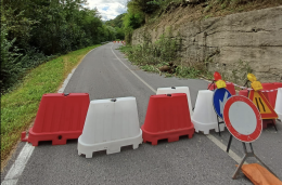Frana sulla Provinciale tra Rocca e Corio: entro settembre la fine dei lavori?