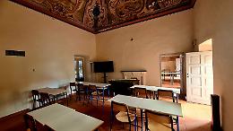 Scuola chiusa in Canavese: i ragazzi faranno lezione nei bellissimi saloni di Palazzo Marini 